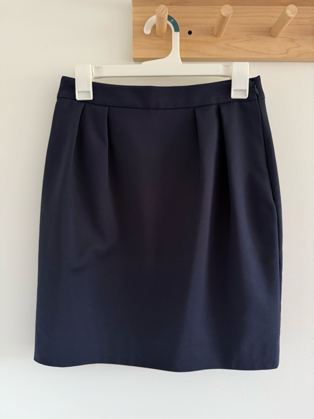 Kate Spade Navy Blue Barry Work Skirt The Rules 2